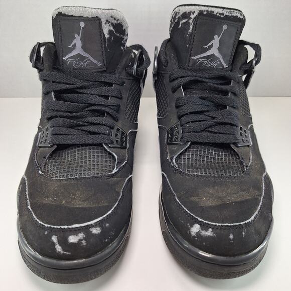 Air Jordan 4 Retro Black Cat 2006 Basketball Shoes 308497-002 Men's Size 11.5 - Picture 5 of 15